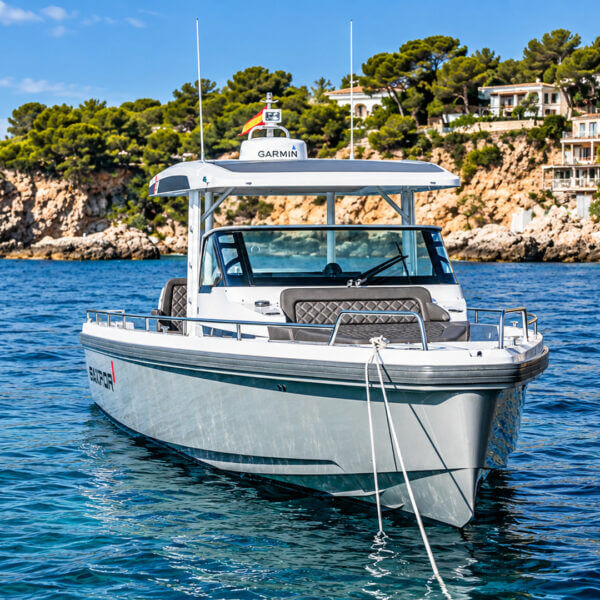 TEEMÖET – Axopar 37 T-Top 1 Axopar 37 T-Top TEEMÖET on a Mallorca yacht charter